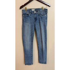 Pilcro Slim Boyfriend Jeans 24 Medium Wash Stretch Denim Raindrop